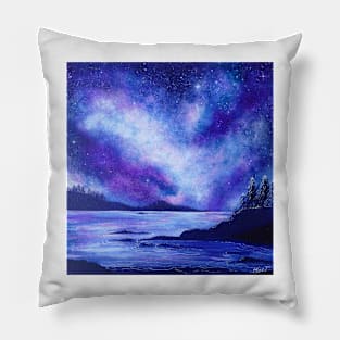 Starlit Dreamscape Pillow