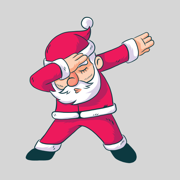Dabbing Santa Claus by SLAG_Creative
