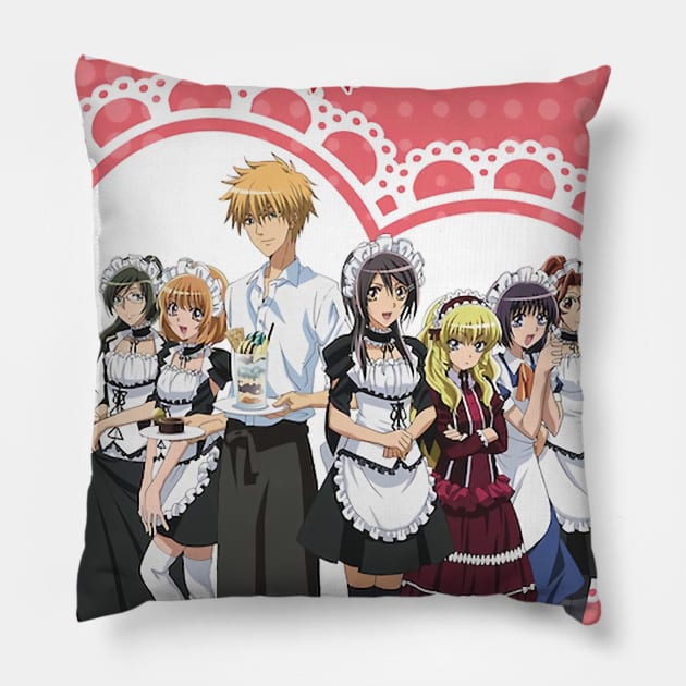 Maid Sama Anime Pillow by James Bates