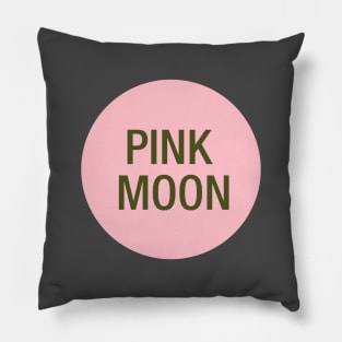 Pink Moon Pillow