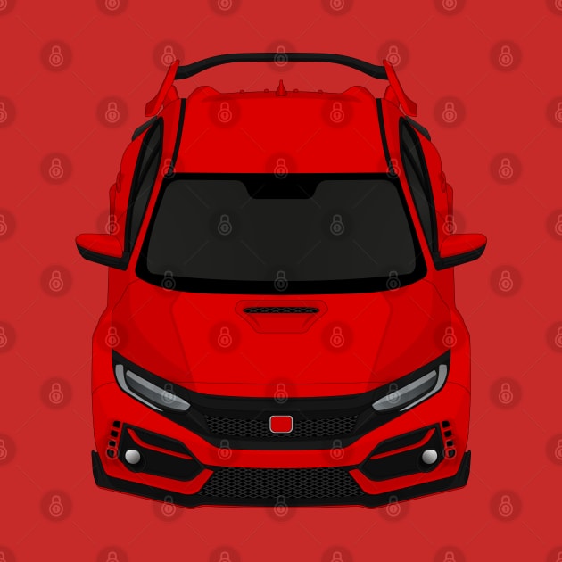 Civic type R Red by VENZ0LIC