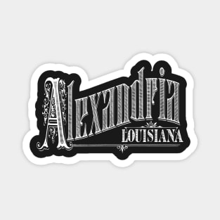 Vintage Alexandria, LA Magnet