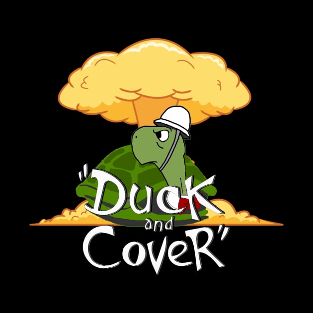 Duck and Cover - Bert the Turtle by raiseastorm