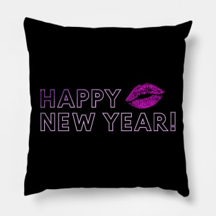 New Year Graphic Tee Pillow