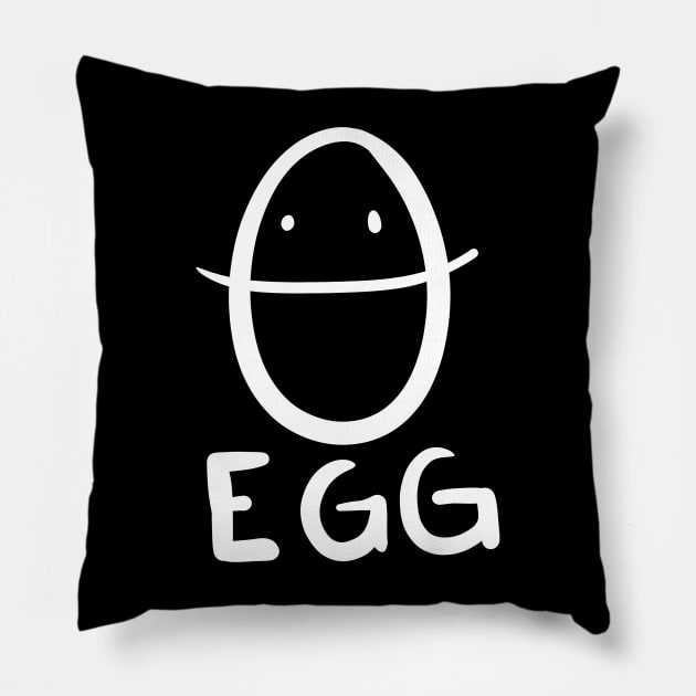 EGG Pillow by ChurchOfRobot