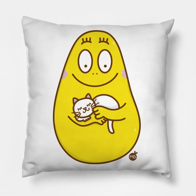 Barbapapa-BarbazooMS Pillow by MisturaDesign