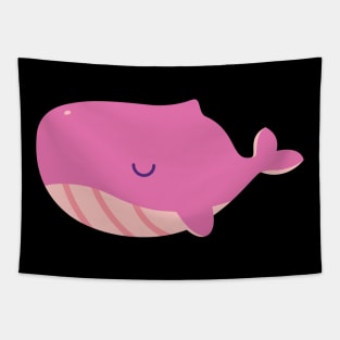 Pink Whale Viral Trending Kpop Design For Mental Health Tapestry