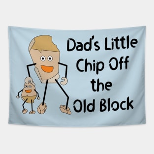 Dad's Little Chip Tapestry