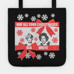 May all your christmases Tote