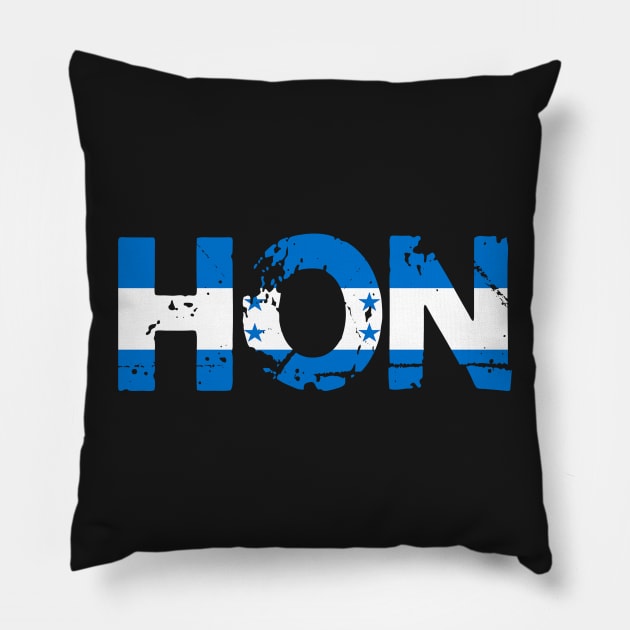 Honduras Spanish Teacher Hispanic Latino Food Culture Pillow by hispanicworld