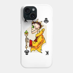 Easy Halloween Playing Card Costume: King of Clubs Phone Case