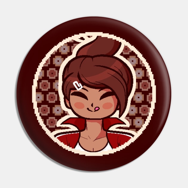 Hina Pin by 8bitmonkey