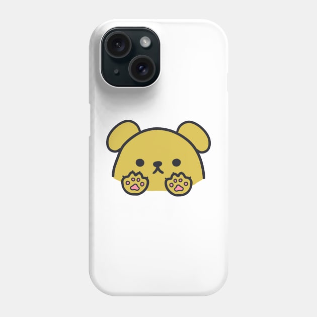 cute kawaii golden retriever dog Phone Case by grafitytees