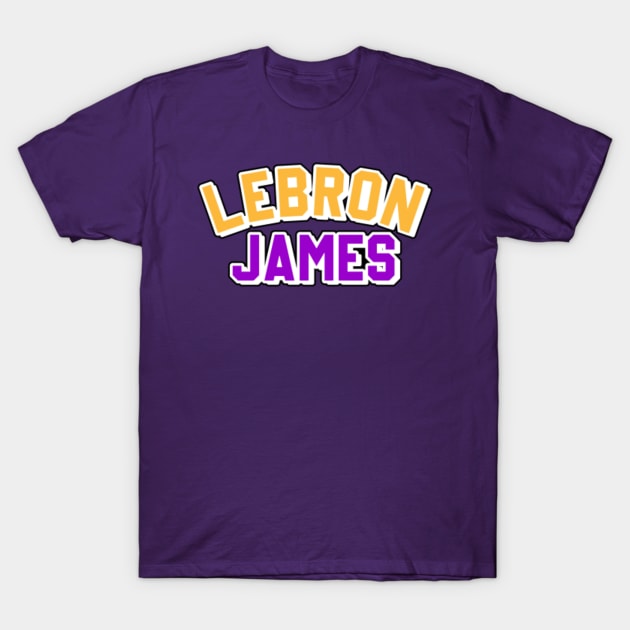 lebron james lakers t shirt design