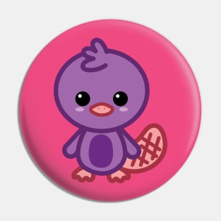 Purple Platypus Pin