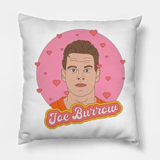 Joe Burrow Illustration Pillow