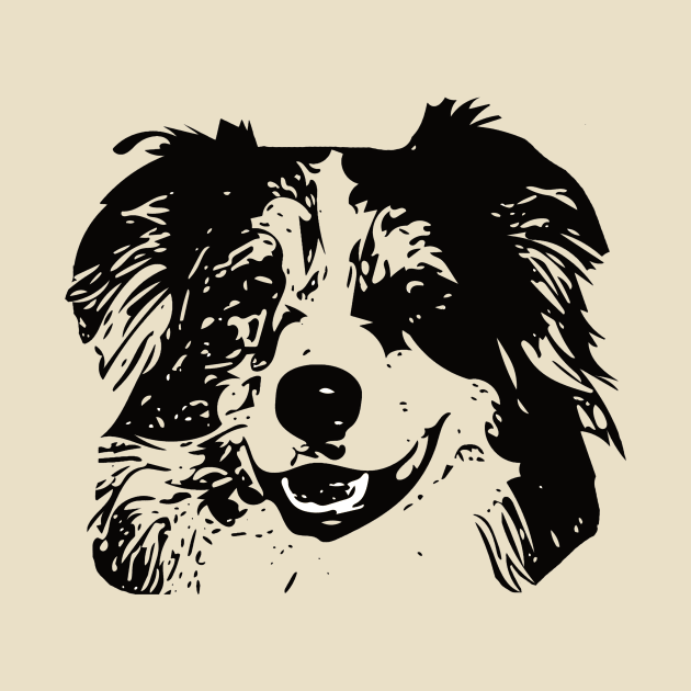 Australian Shepherd Dog Aussie by DoggyStyles