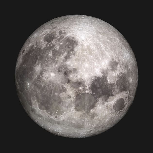 gray full moon up close photo NASA by opptop