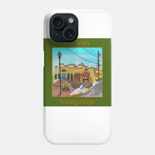 Store front in Old Town, Albuquerque New Mexico Phone Case