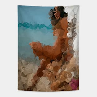 G illusion pattern Tapestry