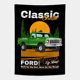 American F150 Pickup Car Tapestry