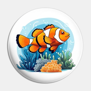 Clownfish Pin