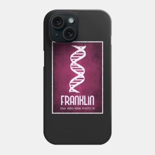 Rosalind Franklin Photo 51 DNA Crystallisation Phone Case