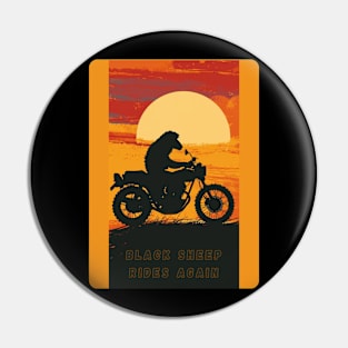 Black Sheep Rides Again Pin