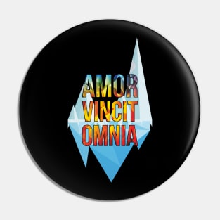 Amor Vincit Omnia | Love Conquers Pin