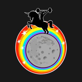 Weightlifting Moon Girl T-Shirt