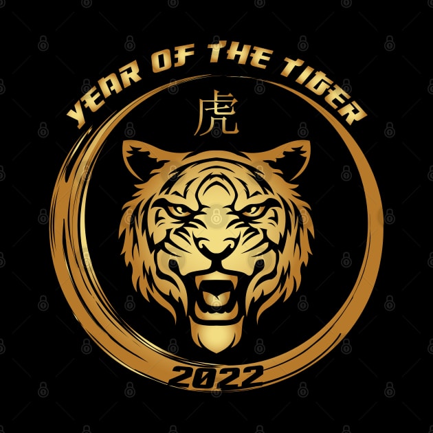 Happy Chinese New Year of the Tiger 2022 Chinese Zodiac by stuffbyjlim
