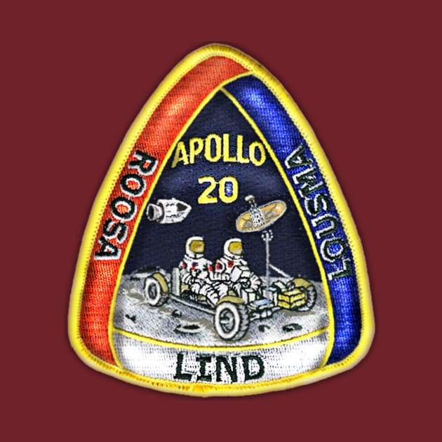 Apollo 20 original mission patch by WarDaddy