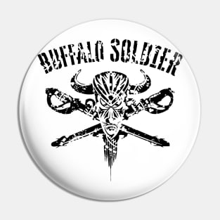 Buffalo Soldier 5.0 Pin