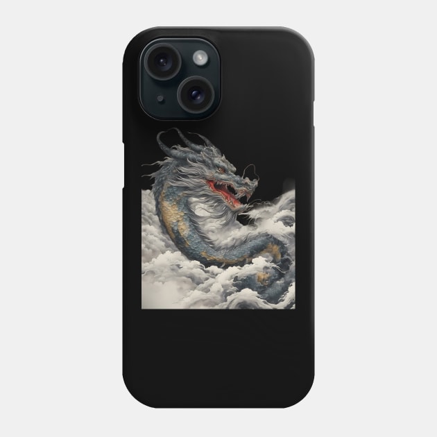 Sky Dragon Phone Case by animegirlnft