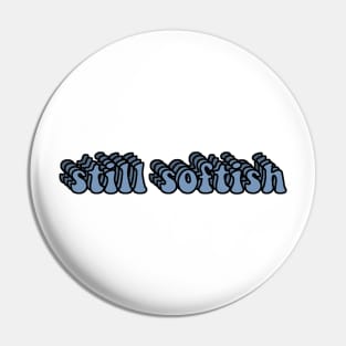 Tiktok Light Blue Still Softish Sticker Pin