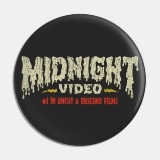 Midnight Video 1983 Pin