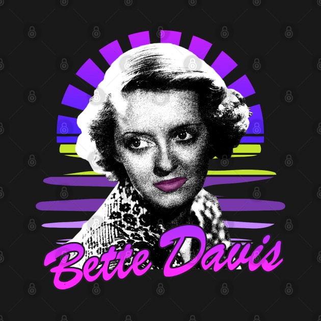 Bette davis / Sunset retro 80s by gulymaiden