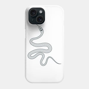 Hand Drawn Mystical Snake Phone Case