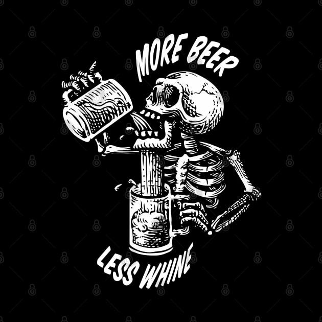 More beer less whine by Josué Leal