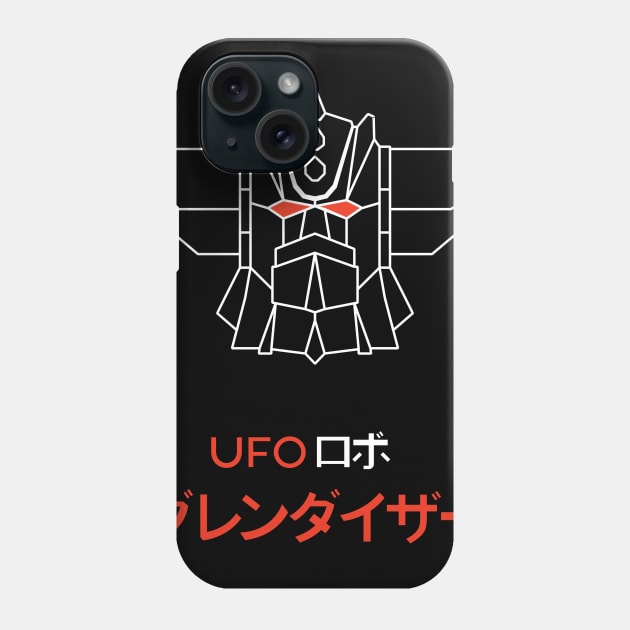 Grendizer UFO Robot Phone Case by MissMarah