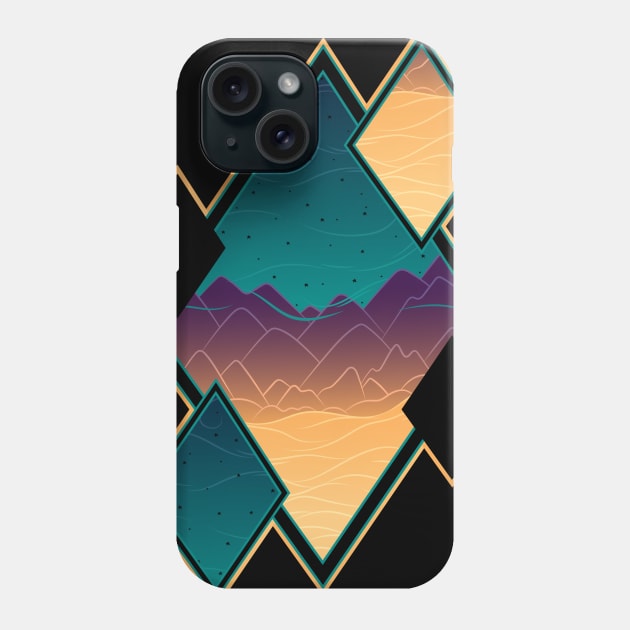 Diamond Desert Phone Case by Desdymona