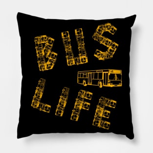 Bus Life - Bus Driver Gift - Bus Driver - No Car - Student Life Pillow