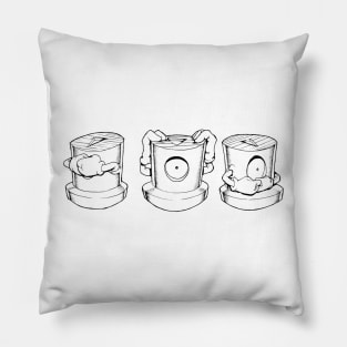 Fat Cap Expressions Pillow