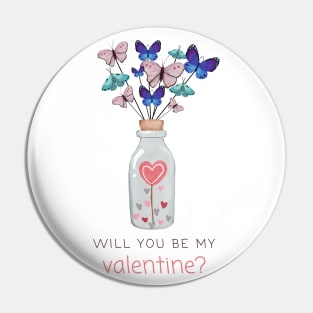 Valentine's Day || Will you be my valentine? Pin