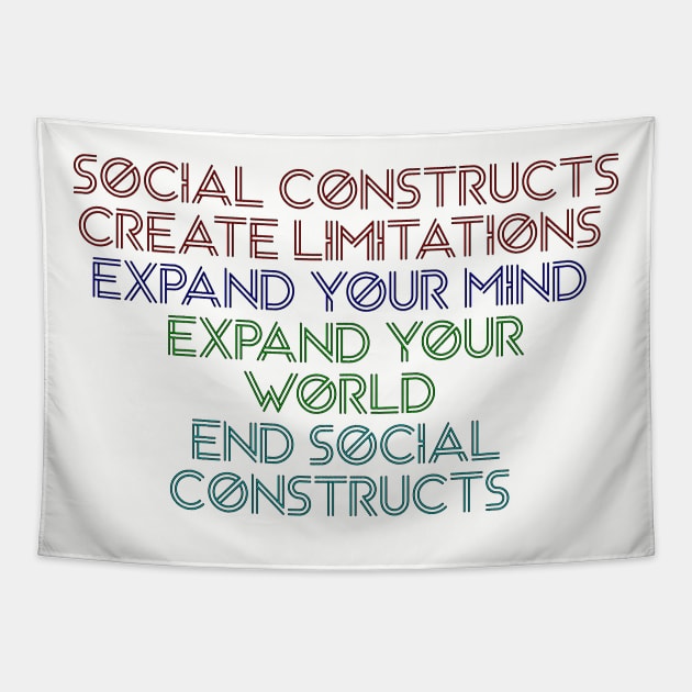 End Social Constructs Tapestry by Girona