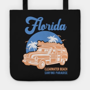 Florida Clearwater Beach Surfing Paradise Tote