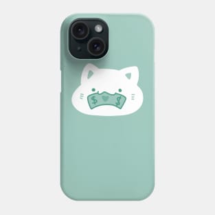 [No text] Cash for the Cat Please! Phone Case