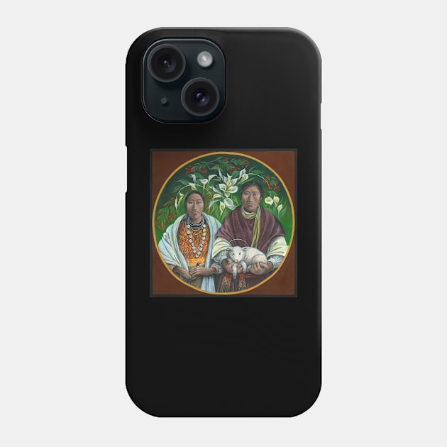 Guatemalan Holy Family II Phone Case by JBG ICON