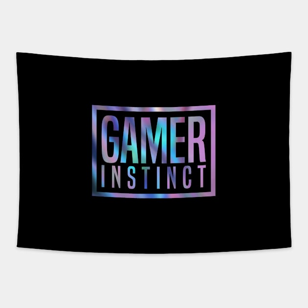 GAMER INSTINCT Tapestry by azified