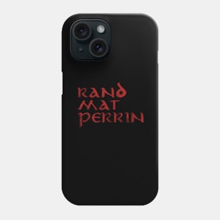 Wheel of Time - Rand Mat Perrin Phone Case